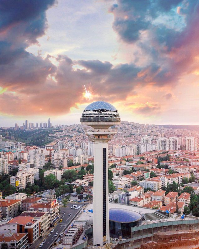 Башня Атакуле в Анкаре