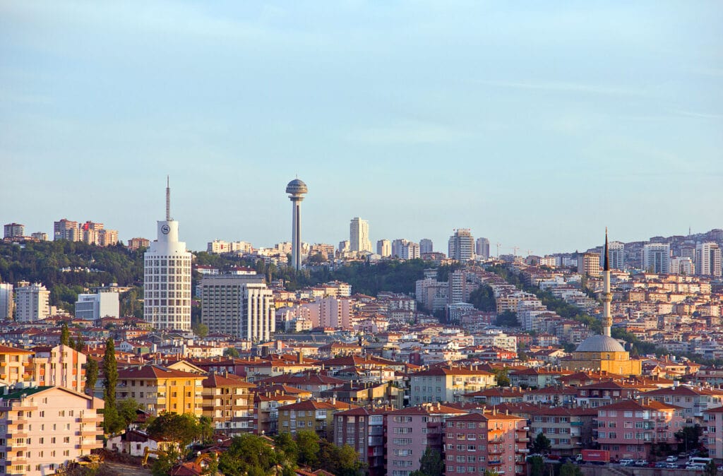 Вид на Анкару